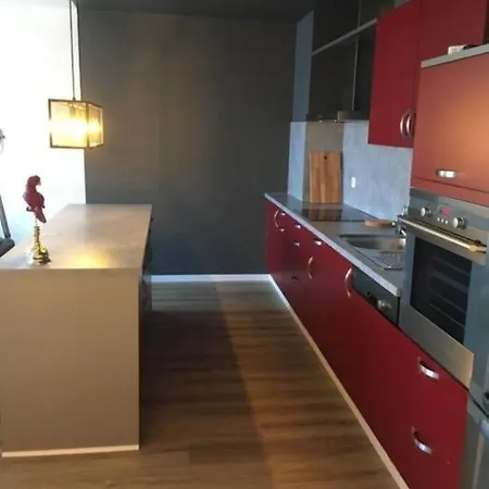 Large Modern Flat Parkingterrace - 217 公寓