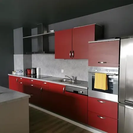 Large Modern Flat Parkingterrace - 217 公寓